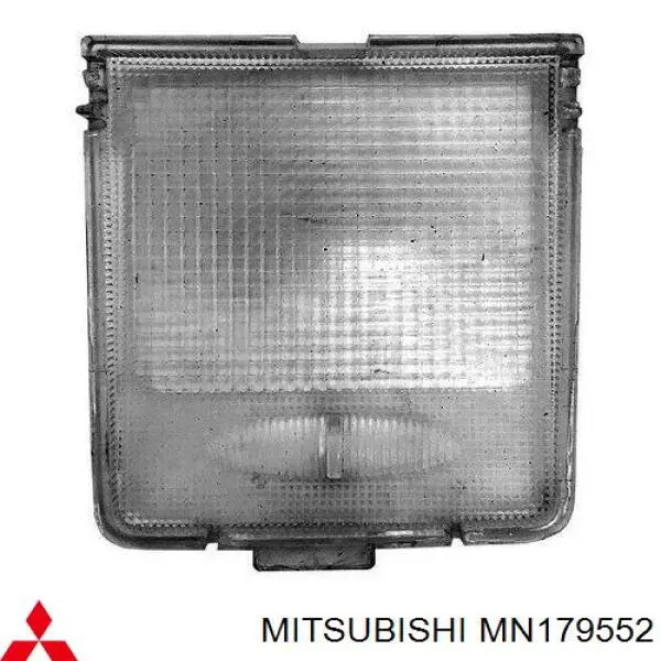 Vidrio de lámpara para iluminación interior (cabina) Mitsubishi Pajero IV LONG (V90)