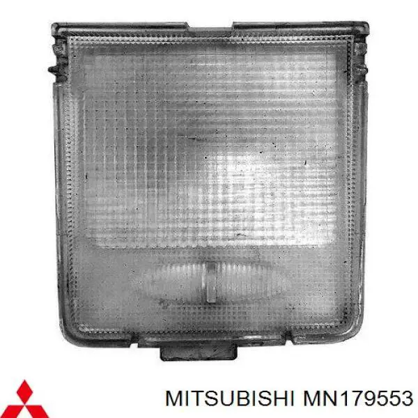 Vidrio de lámpara para iluminación interior (cabina) para Mitsubishi Pajero (V80)