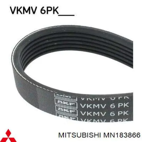 Comprar MN183866 Mitsubishi Correa trapezoidal