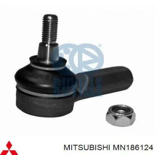 MN186124 Mitsubishi rótula barra de acoplamiento exterior