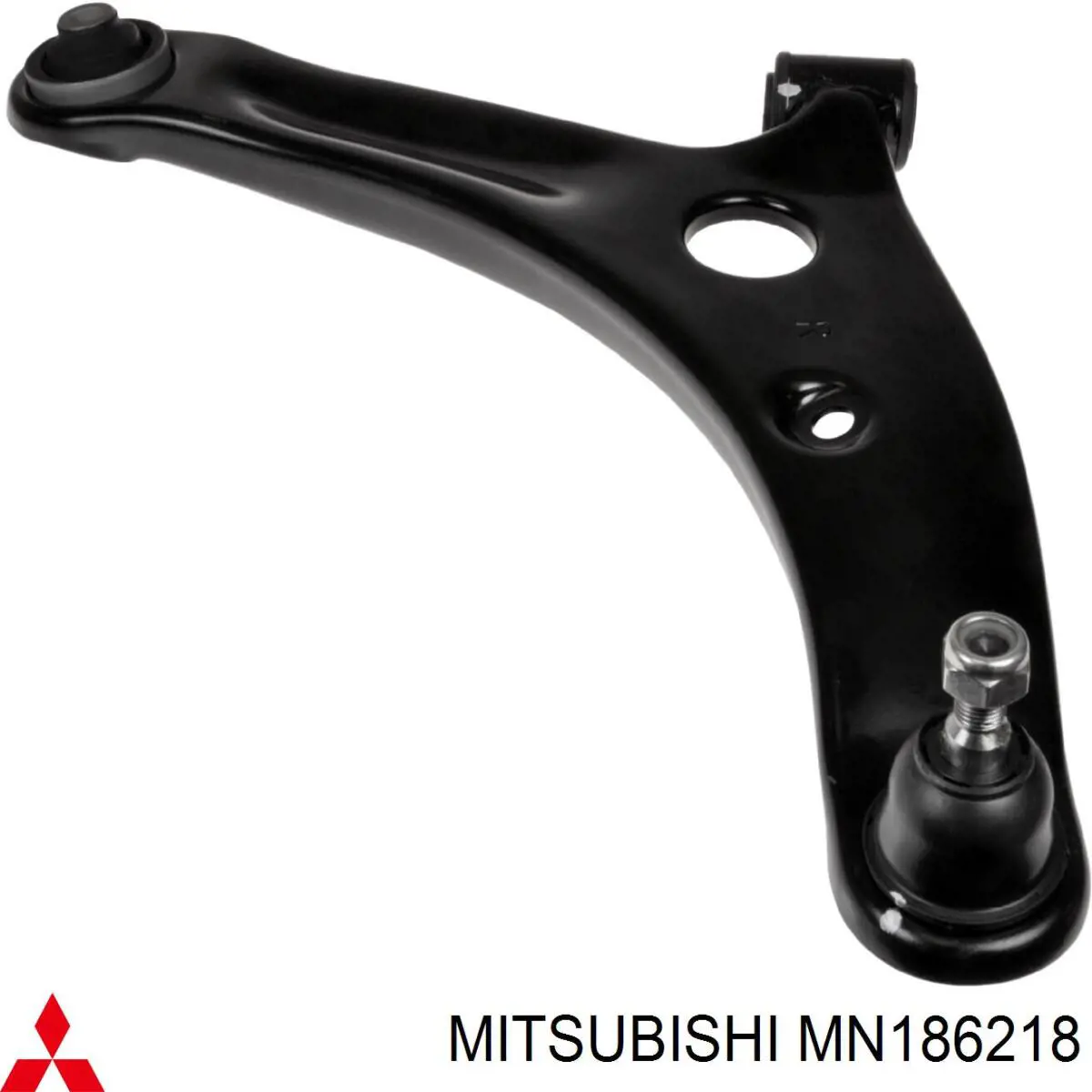 Brazo inferior derecho de la suspensión delantera Mitsubishi MN186218 precio, desde 57,44 EUR