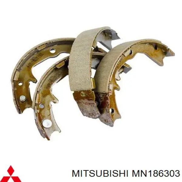 Comprar MN186303 Mitsubishi Zapatas de freno