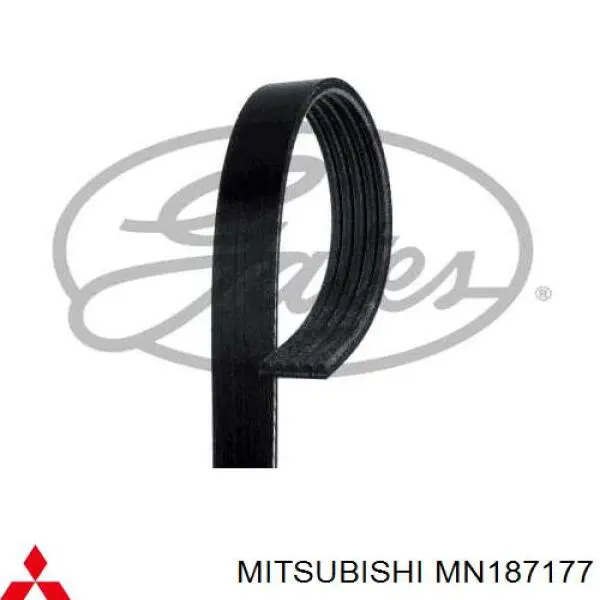 MN187177 Mitsubishi correa trapezoidal