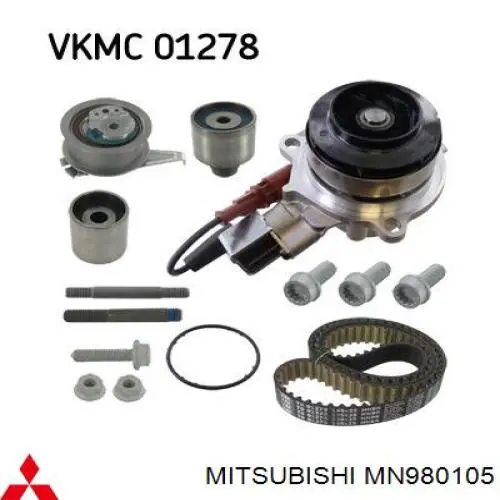 MN980105 Mitsubishi correa distribucion