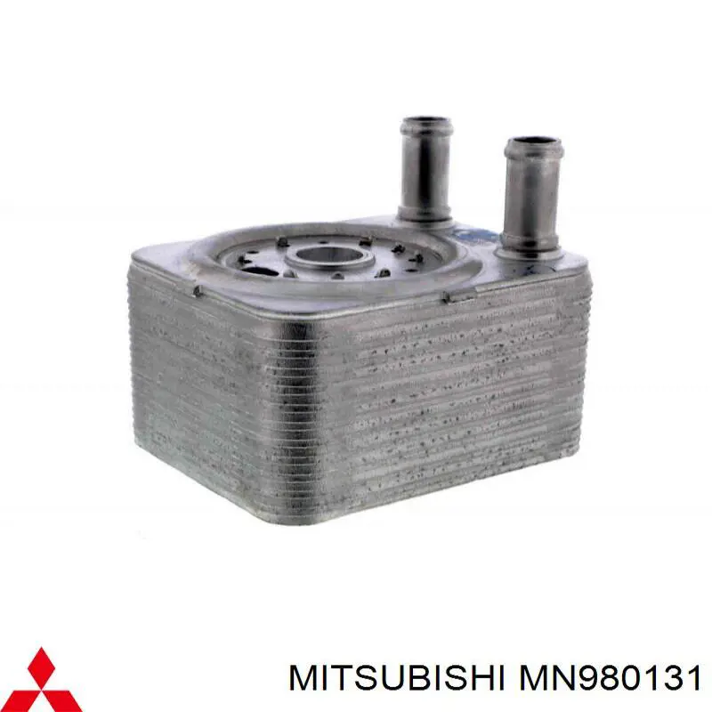 MN980131 Mitsubishi radiador de aceite, bajo de filtro