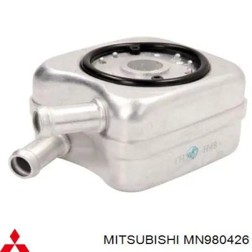 MN980426 Mitsubishi radiador de aceite, bajo de filtro