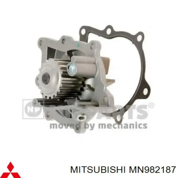Bomba de agua MN982187 Mitsubishi