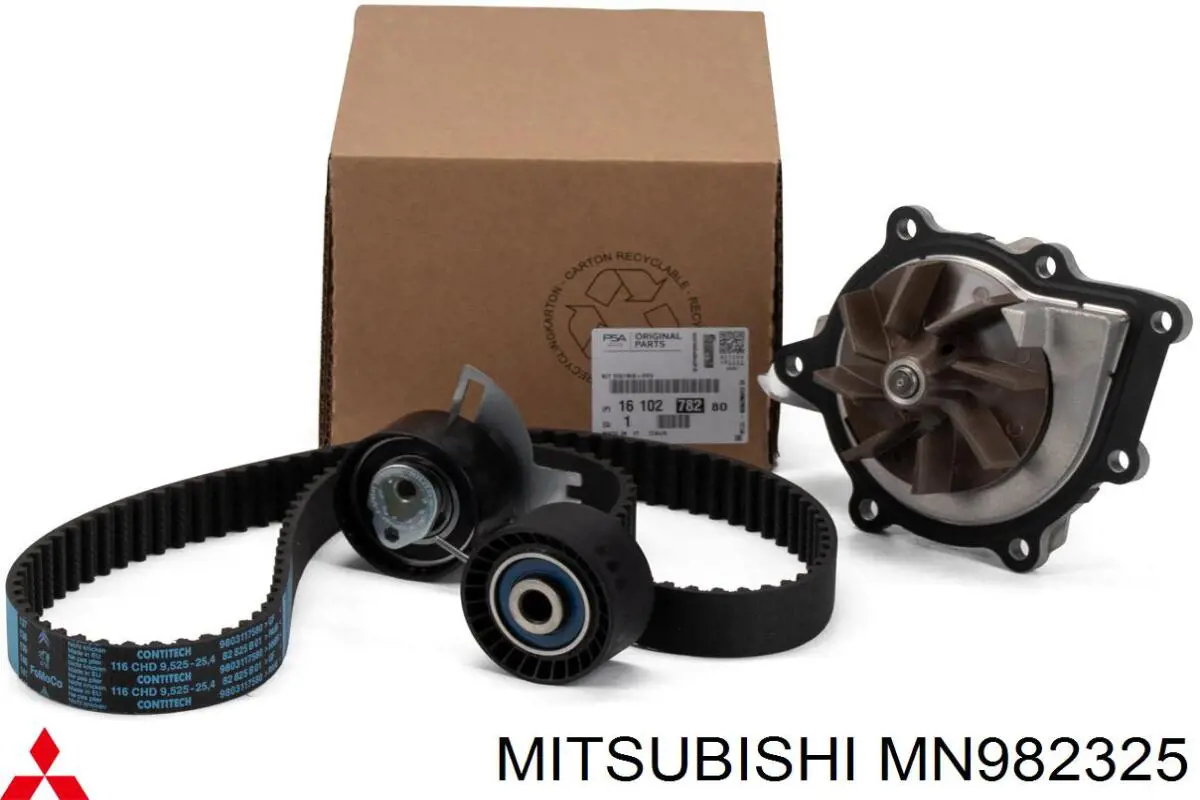 Comprar MN982325 Mitsubishi Bomba de agua para motor