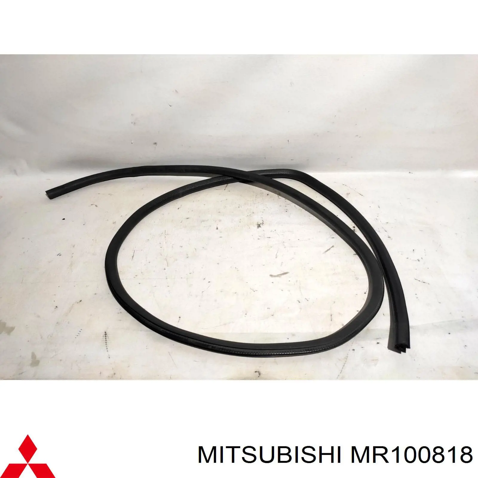MR100818 Mitsubishi junta de puerta delantera derecha (en carrocería)
