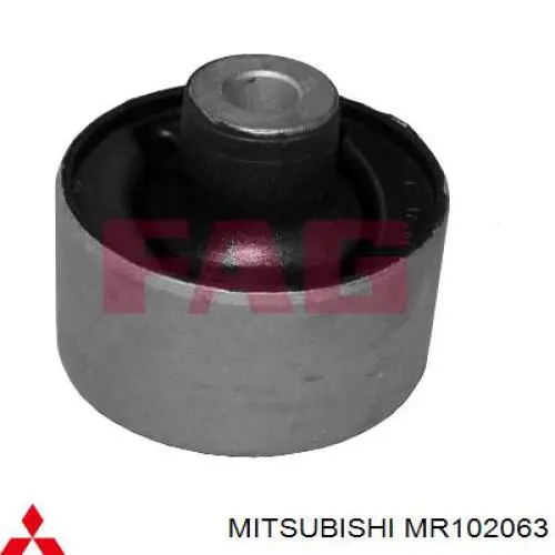 Comprar MR102063 Mitsubishi Buje delantero del brazo longitudinal trasero