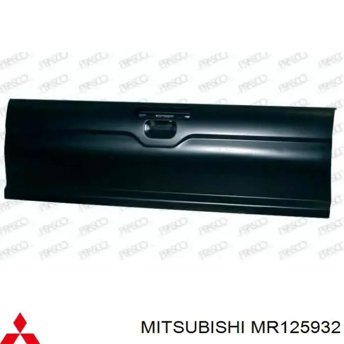 Comprar MR125932 Mitsubishi Puerta del maletero, trasera