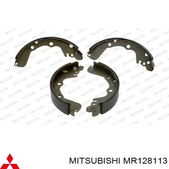 MR128113 Mitsubishi zapatas de frenos de tambor traseras