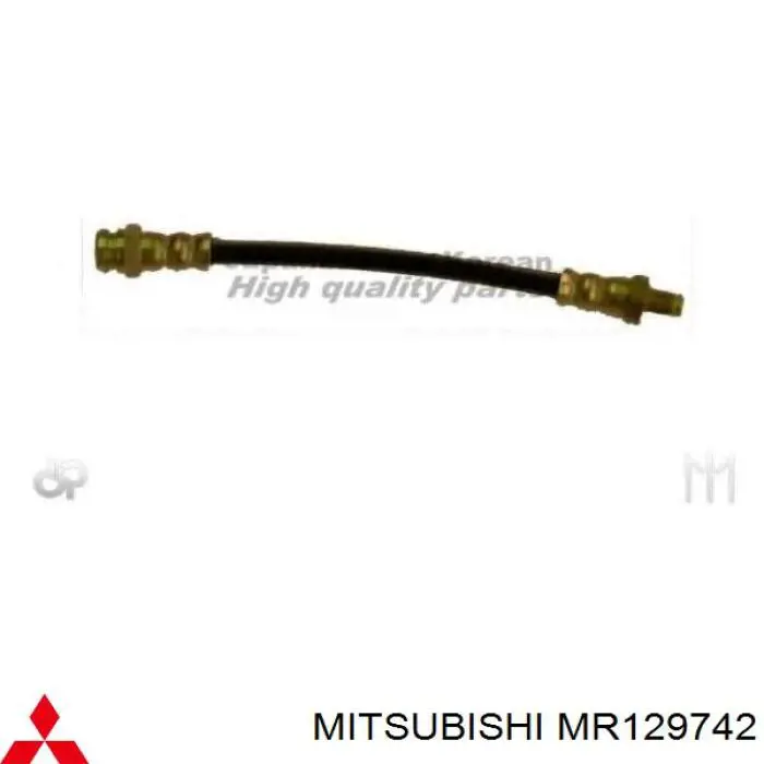 MR129742 Mitsubishi latiguillo de freno delantero