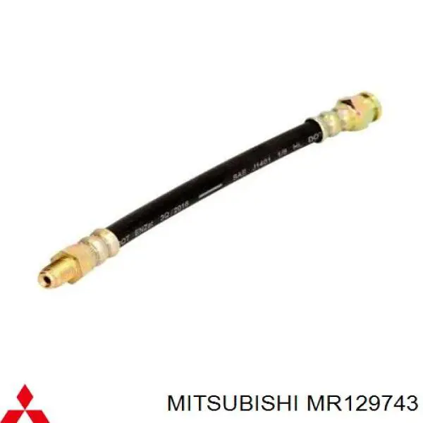 MR129743 Mitsubishi latiguillo de freno delantero