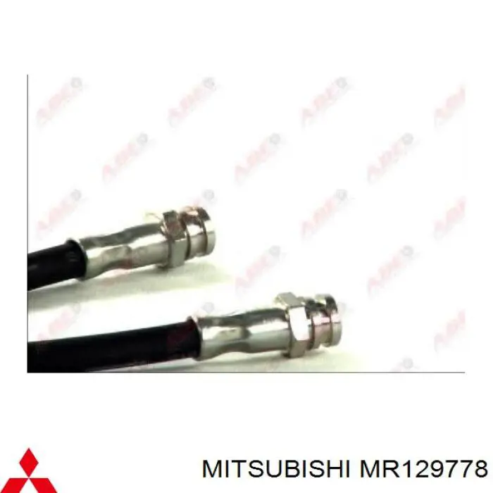 Tubo liquido de freno trasero Mitsubishi MR129778