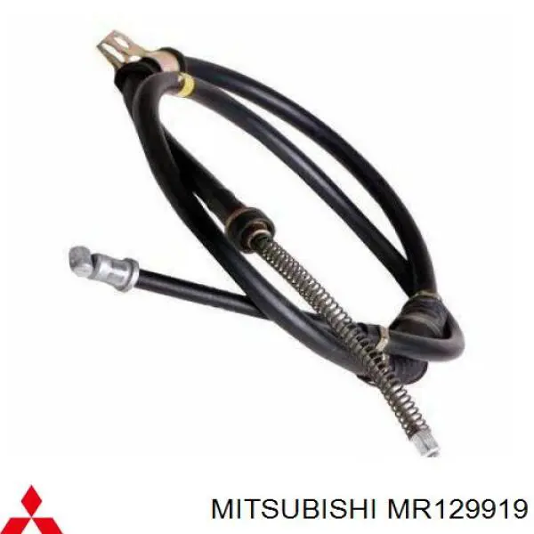 MR129919 Mitsubishi cable de freno de mano trasero izquierdo