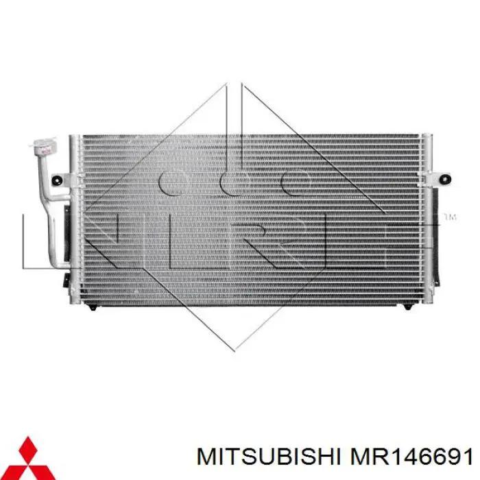 MR146691 Mitsubishi condensador aire acondicionado