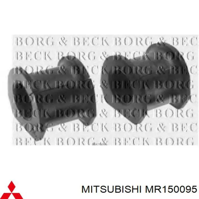 Buje de barra estabilizadora delantera Mitsubishi MR150095 precio, desde 4,16 EUR