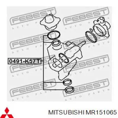 Comprar MR151065 Mitsubishi Kit de reparación, mecanismo dirección