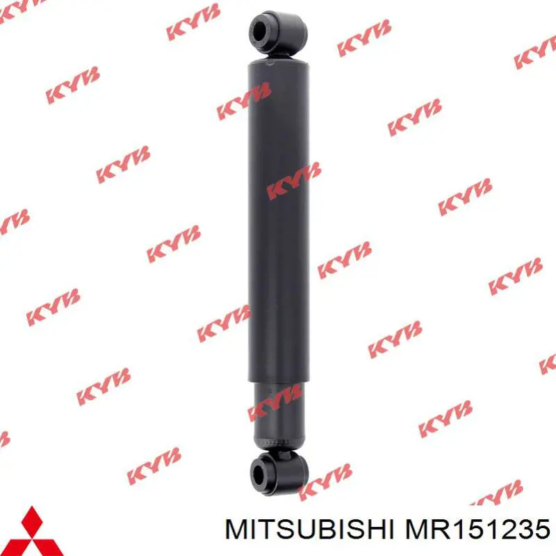 MR151235 Mitsubishi amortiguador trasero