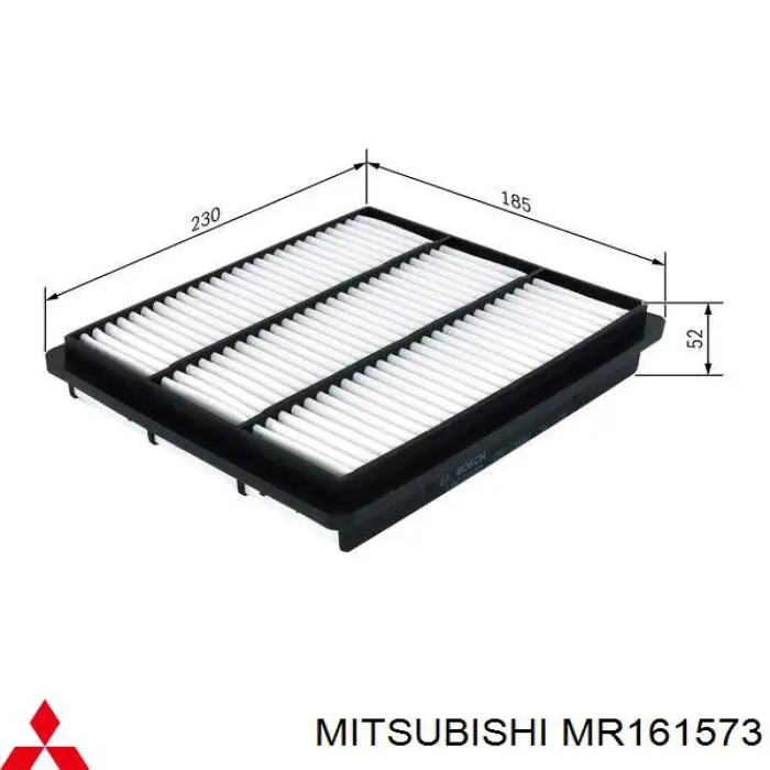 Comprar MD620811 Mitsubishi Carcasa del filtro de aire, parte superior