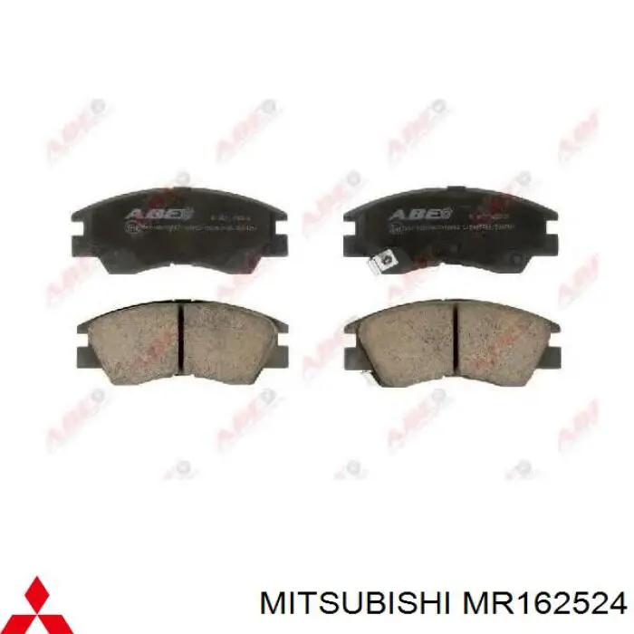 Pastillas freno delanteras Mitsubishi MR162524 precio, desde 23,44 EUR