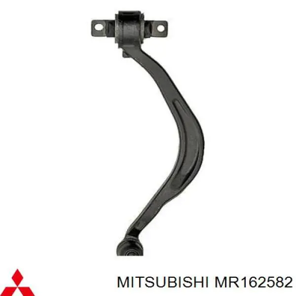 MR162582 Mitsubishi barra oscilante, suspensión de ruedas delantera, inferior derecha