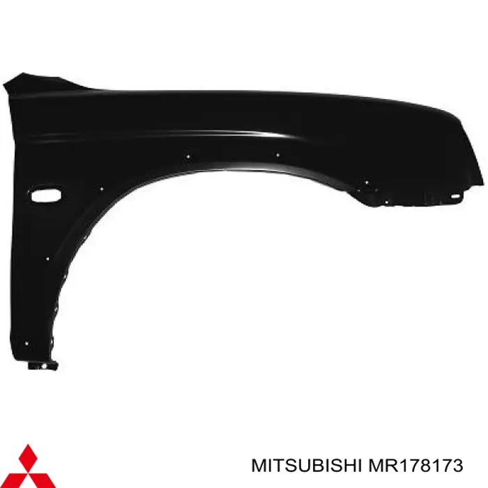 Aleta delantera izquierda Mitsubishi MR954767 precio, desde 509,45 EUR