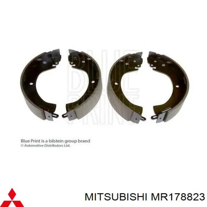 MR178823 Mitsubishi zapatas de frenos de tambor traseras
