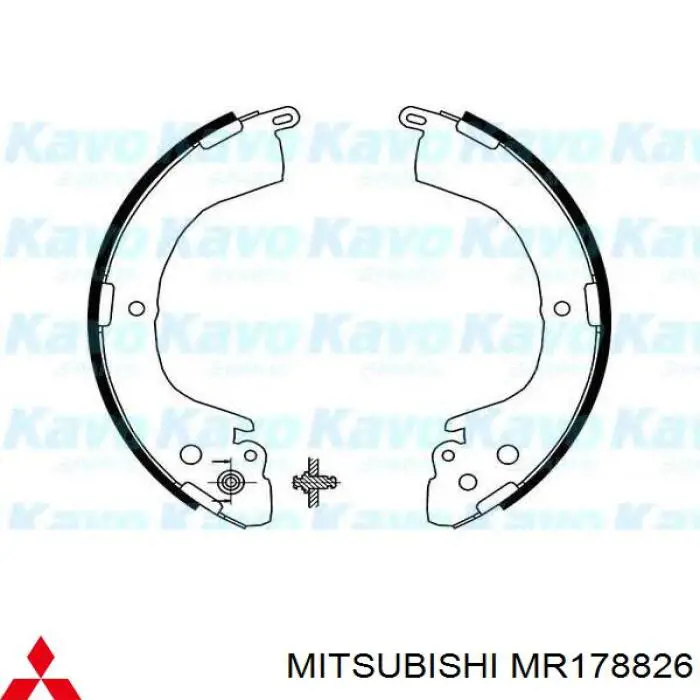 Comprar MR178826 Mitsubishi Zapatas de freno