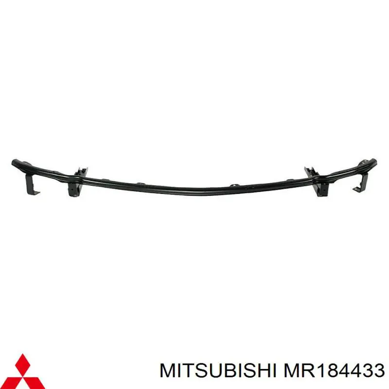 MR184433 Mitsubishi refuerzo parachoque delantero