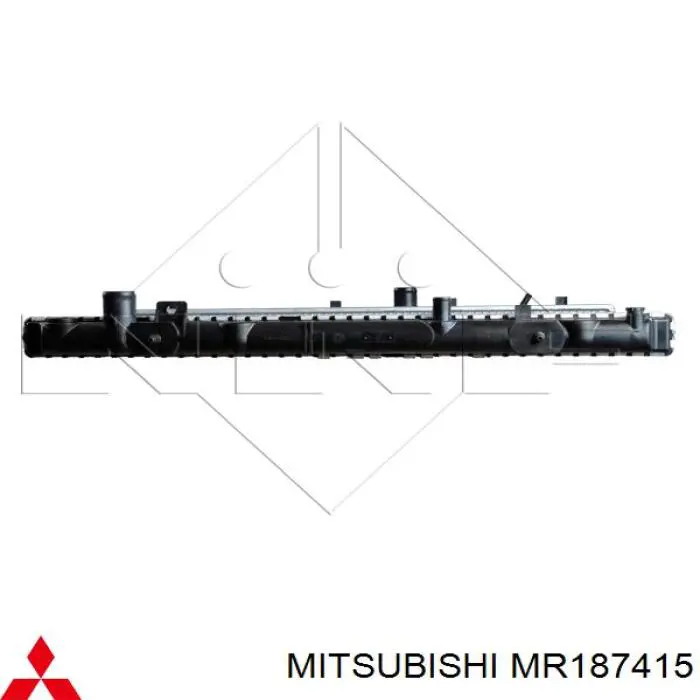 Comprar MR187415 Mitsubishi Radiador de auto