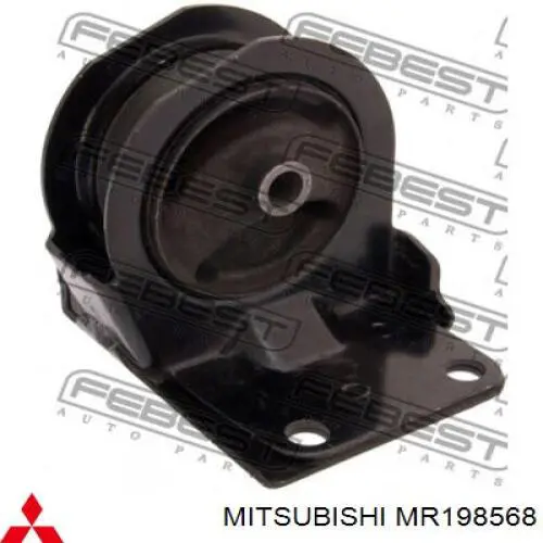 MR198568 Mitsubishi soporte de motor trasero