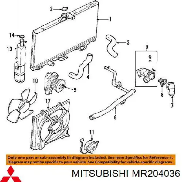 MR204036 Mitsubishi