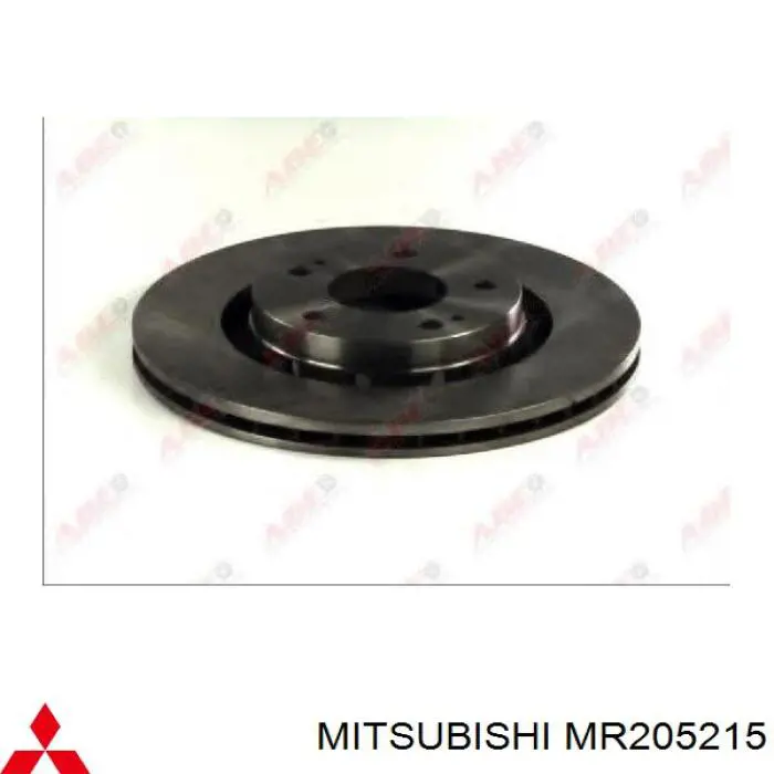 MR205215 Mitsubishi freno de disco delantero