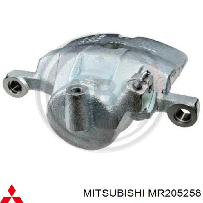 Pinza de freno delantera izquierda MR205258 Mitsubishi
