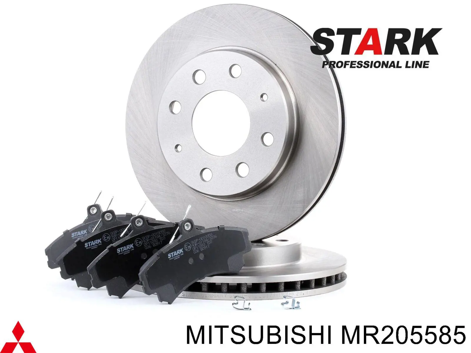 Freno de disco delantero Mitsubishi Galant 8 EA