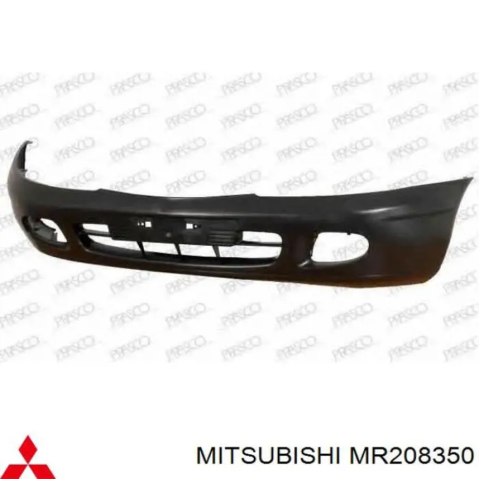 MR208350 Mitsubishi paragolpes delantero