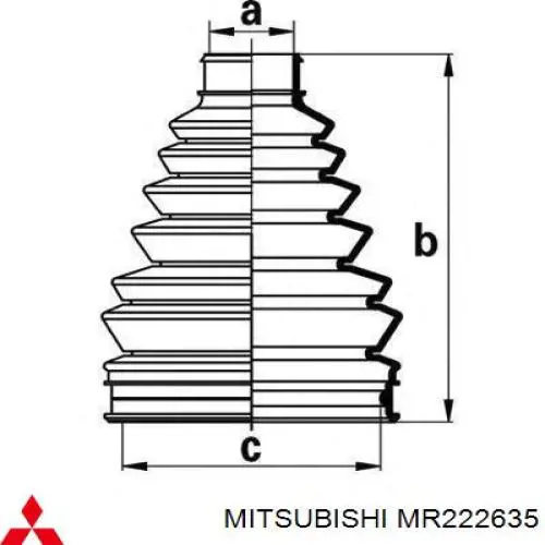 Fuelle, árbol de transmisión delantero exterior para Proton Persona (C9)