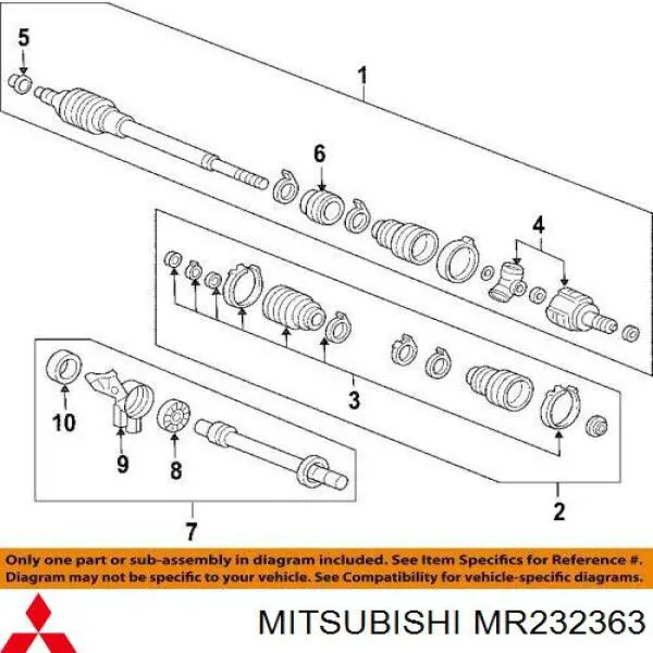 Junta homocinética exterior delantera Trakmotive/Surtrack 400268 precio, desde 48,23 EUR