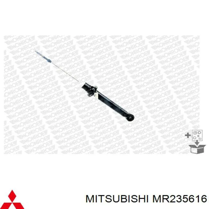Amortiguador trasero MR235616 Mitsubishi