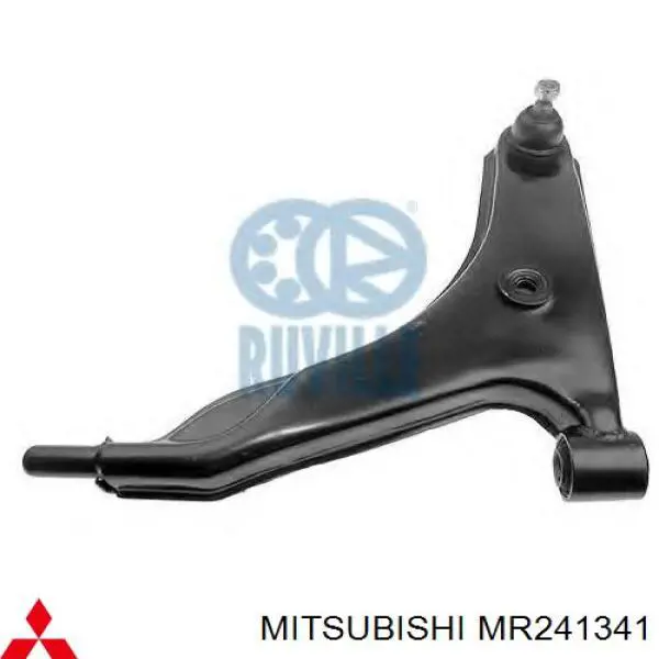 Brazo inferior izquierdo de la suspensión delantera Mitsubishi MR241341 precio, desde 51,52 EUR