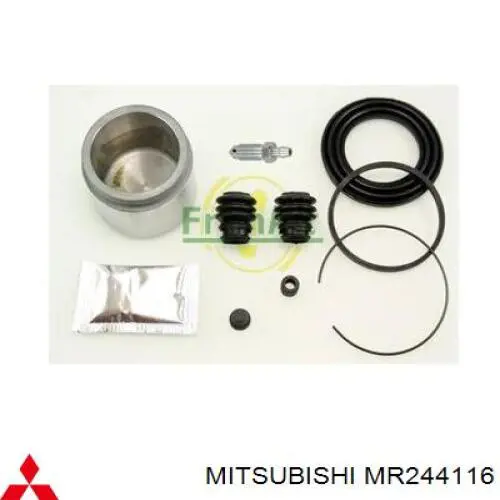 Buje de barra estabilizadora delantera MR244116 Mitsubishi