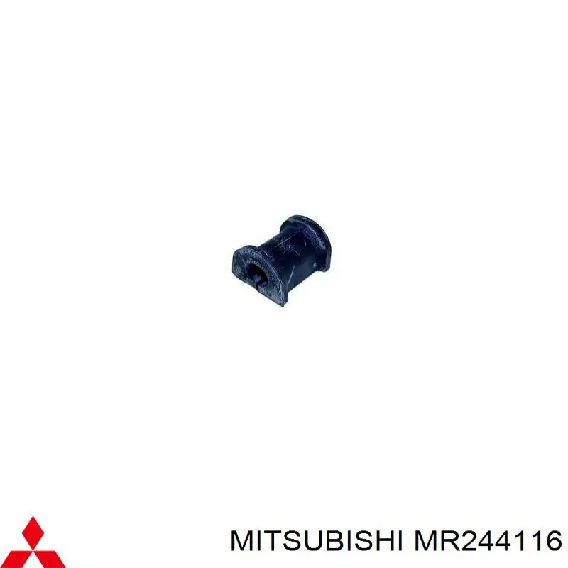 Comprar MR244116 Mitsubishi Buje de barra estabilizadora delantera
