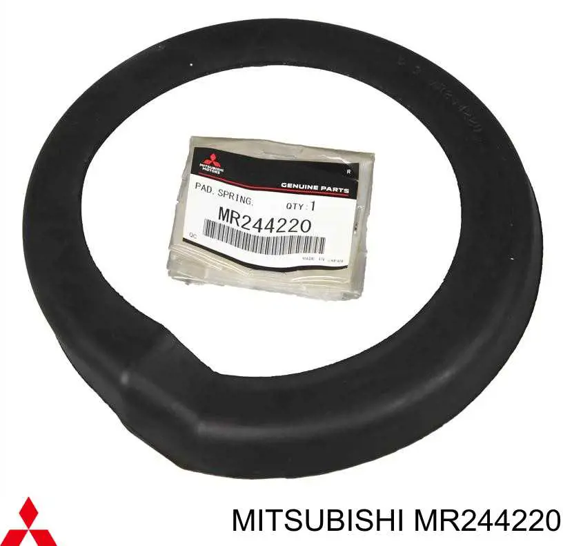 Espaciador de goma inferior del resorte delantero Mitsubishi MR244220 precio, desde 9,73 EUR