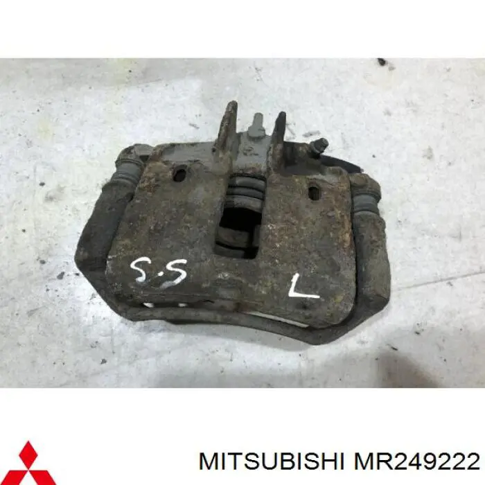 MR249222 Mitsubishi pinza de freno delantera izquierda