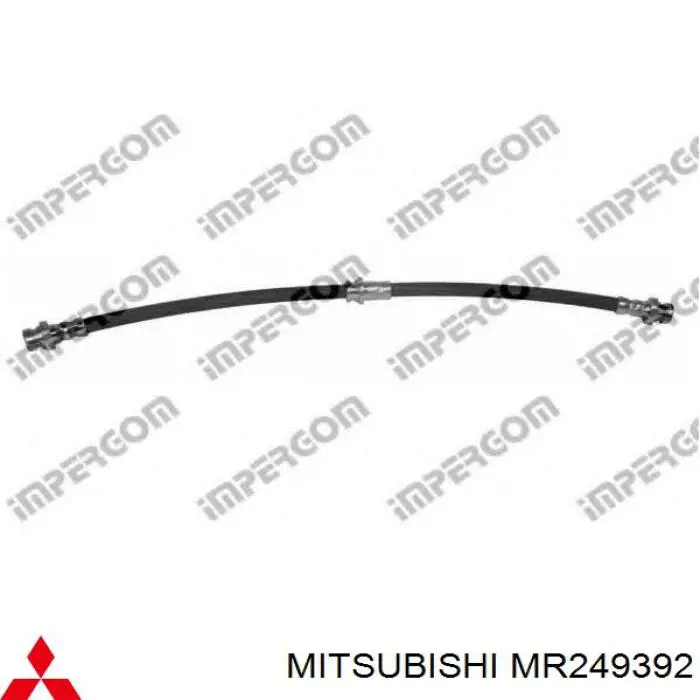 MR249392 Mitsubishi Tubo de frenos delantero