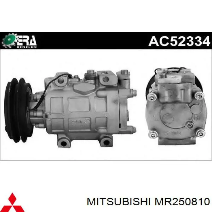 MR250810 Mitsubishi compresor de aire acondicionado