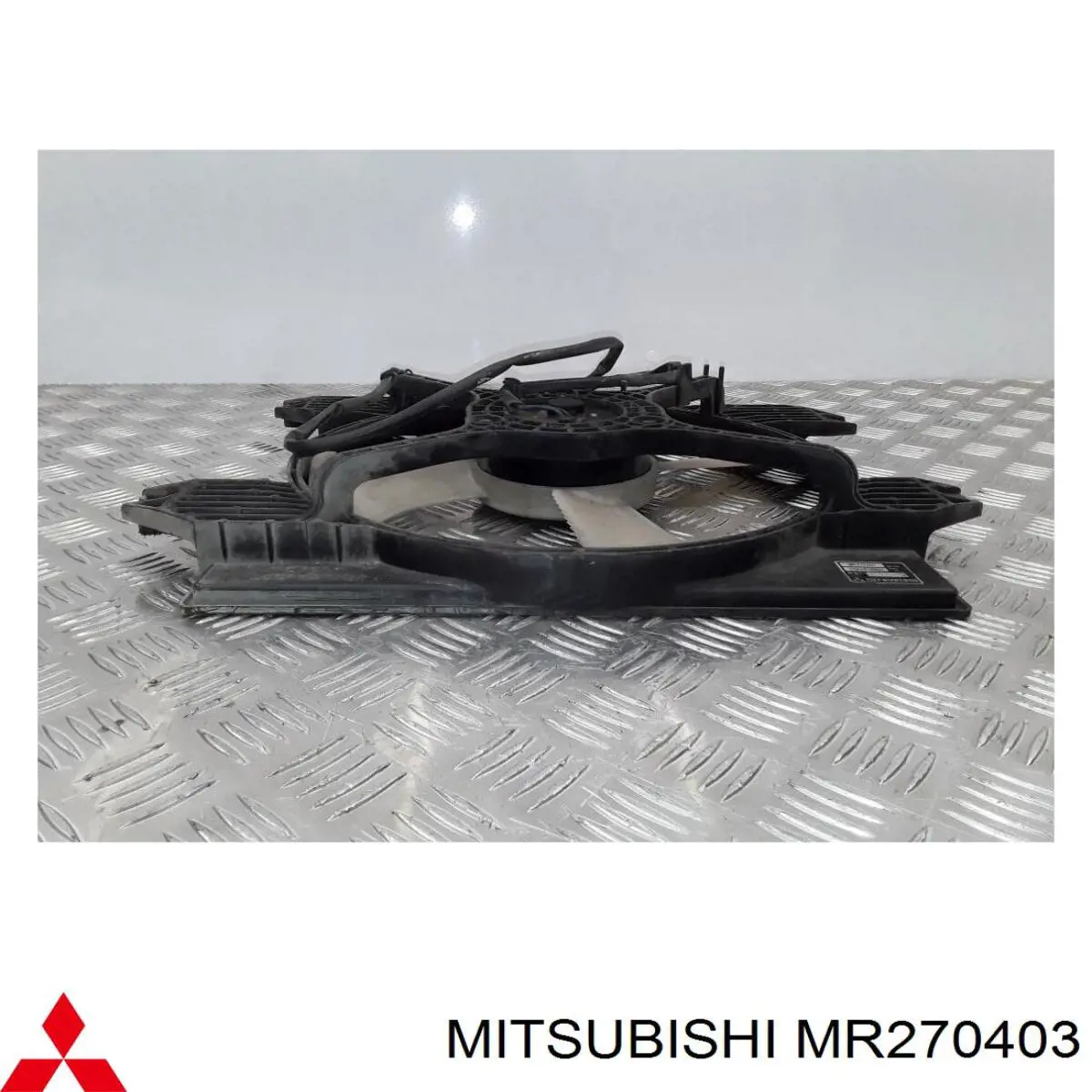 Difusor de radiador, aire acondicionado, completo con motor y rodete para Mitsubishi Galant (EA)