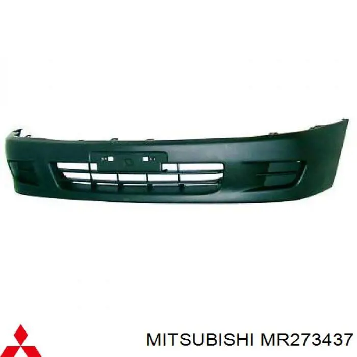 MR273437 Mitsubishi parachoques delantero